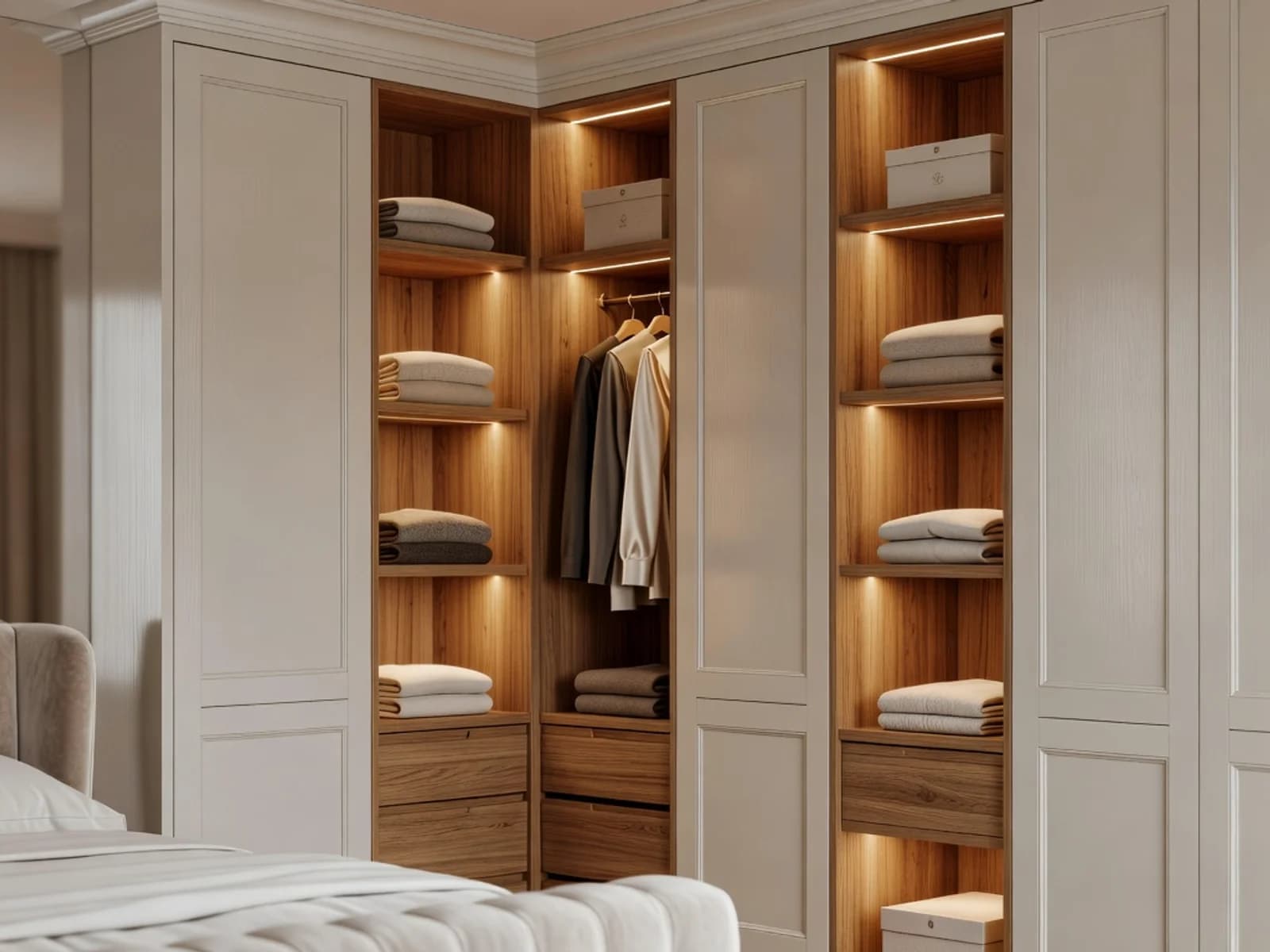 Floor-to-Ceiling Fitted Wardrobes